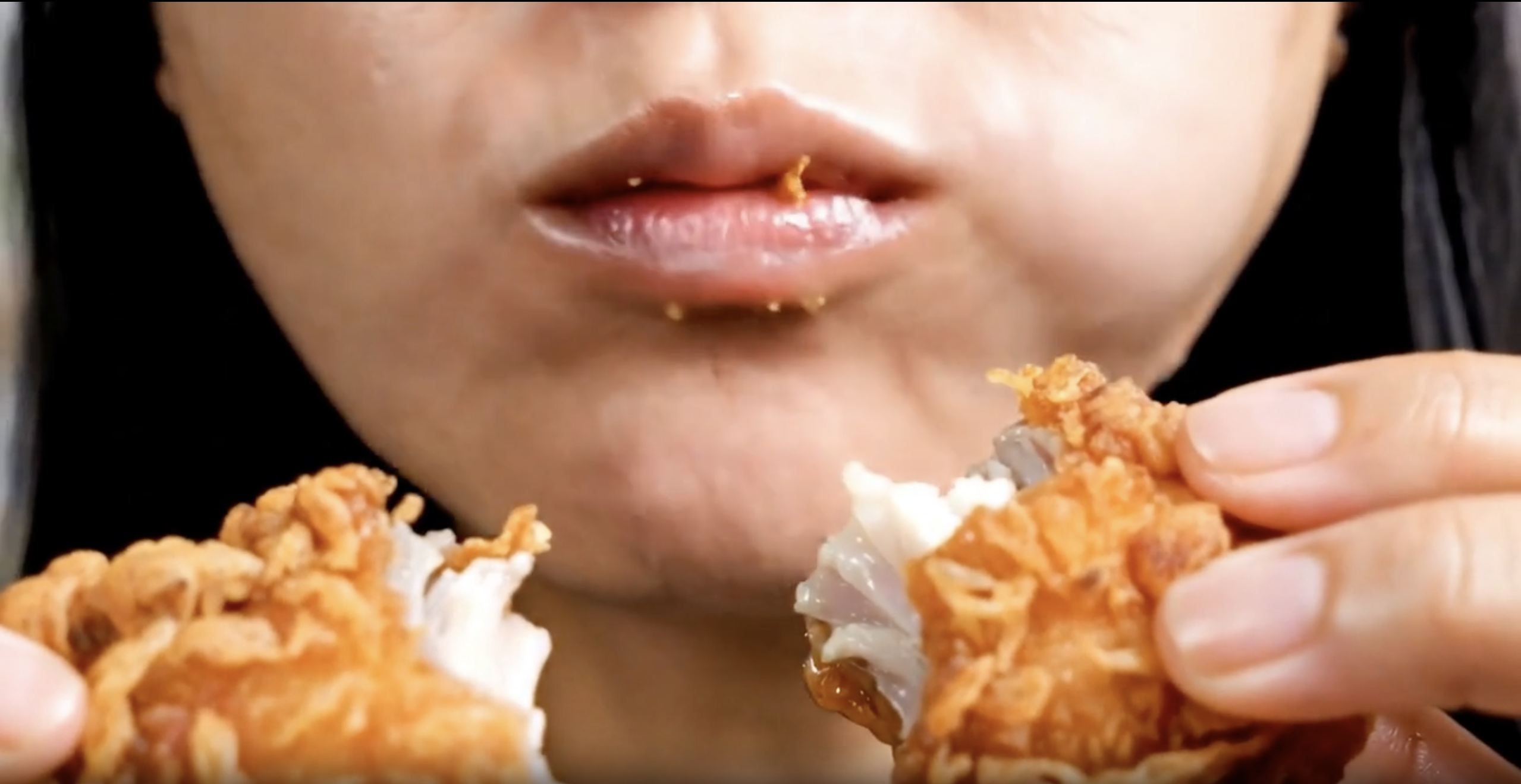 Fried Chicken ASMR